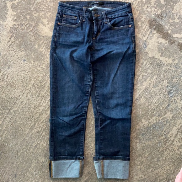 Joe's jeans woman's crop and rolled jeans sz 25, EUC - Picture 3 of 6
